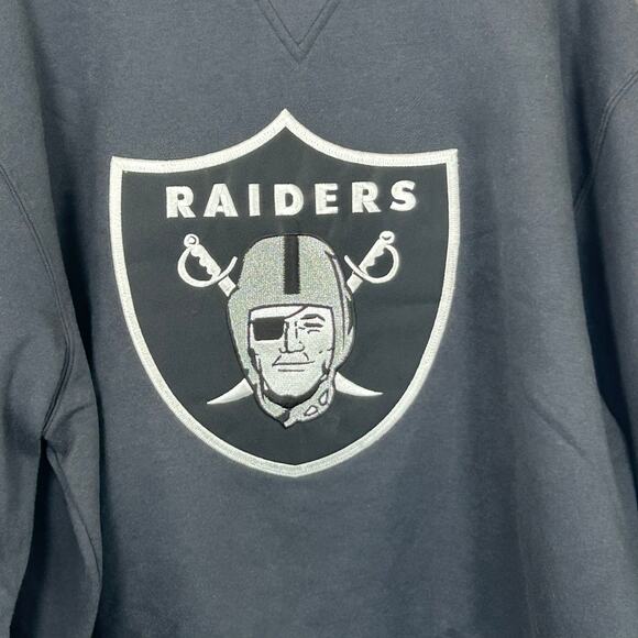 NFL Raiders Reebok Sweatshirt, Size L - Picture 1 of 6